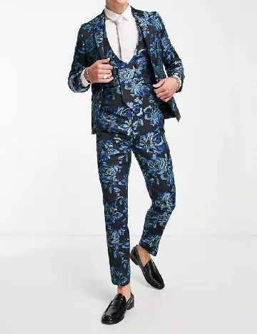 Sacou TWISTED TAILOR, floral print Floral print