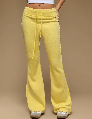 Pantaloni Forever 21, galben Galben