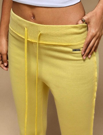 Pantaloni Forever 21, galben