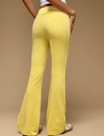 Pantaloni Forever 21, galben Galben