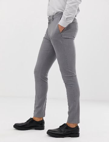 Pantaloni ASOS, gri