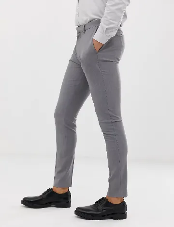Pantaloni ASOS, gri Gri