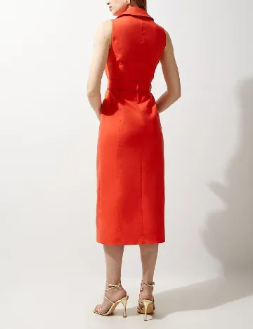 Rochie medie Karen Millen, portocaliu Portocaliu