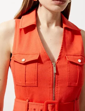 Rochie medie Karen Millen, portocaliu Portocaliu