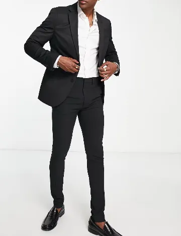 Sacou Topman, negru Negru