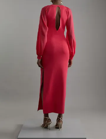 Rochie lunga Karen Millen, corai Roz