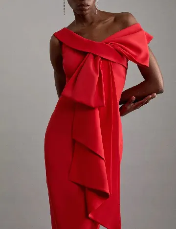 Rochie medie Karen Millen, rosu Rosu