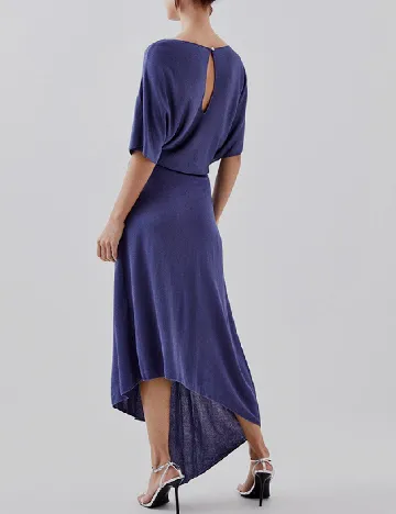 Rochie lunga Karen Millen, bleumarin Albastru