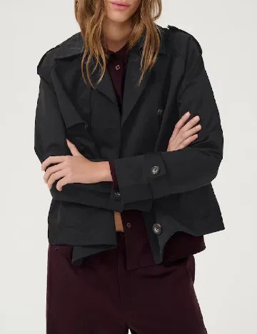 Jacheta My Essential Wardrobe, negru Negru