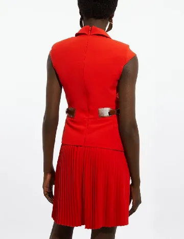 Rochie scurta Karen Millen, rosu Rosu