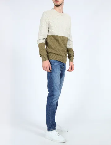 Bluza Ben Sherman, bej/verde Verde