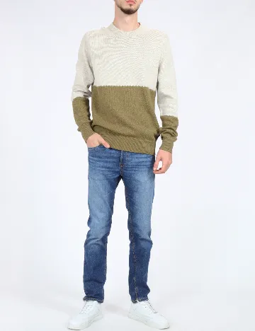 Bluza Ben Sherman, bej/verde Verde