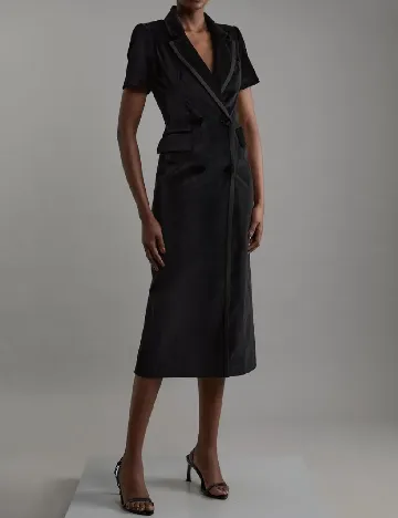 Rochie medie Karen Millen, negru Negru