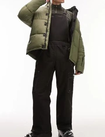 Salopeta de ski Topman, negru