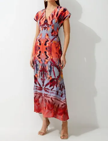 Rochie lunga Karen Millen, mix culori Mix culori