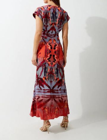 Rochie lunga Karen Millen, mix culori