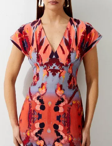 Rochie lunga Karen Millen, mix culori Mix culori