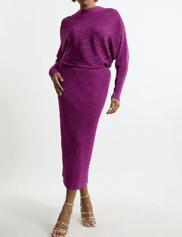 Rochie medie Karen Millen Plus Size, mov Mov