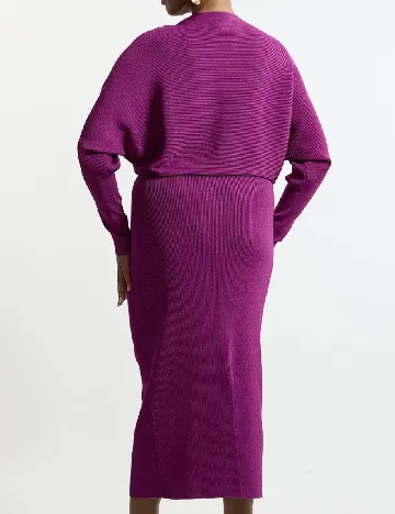 Rochie medie Karen Millen Plus Size, mov Mov