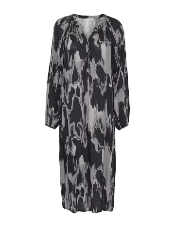 Rochie medie Kaffe, negru/gri Negru