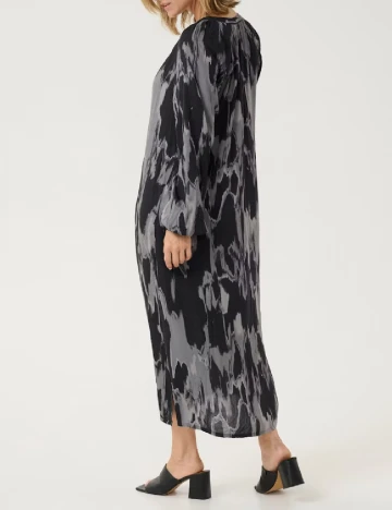 Rochie medie Kaffe, negru/gri Negru
