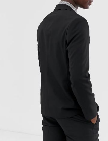 Sacou ASOS, negru