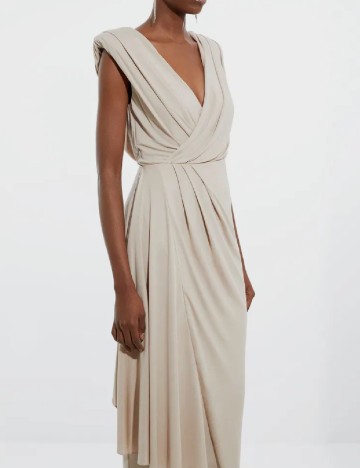Rochie medie Karen Millen, bej