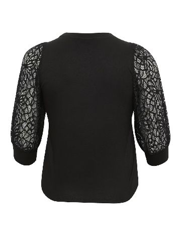 Bluza Kaffe Curve, negru