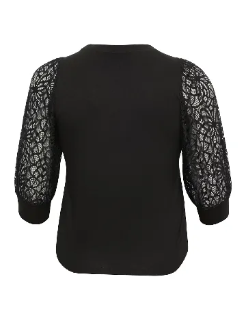 Bluza Kaffe Curve, negru Negru