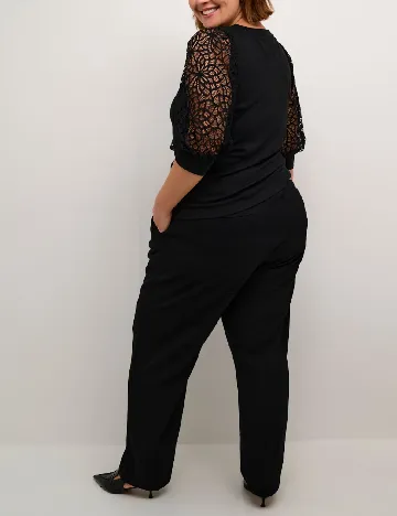 Bluza Kaffe Curve, negru Negru