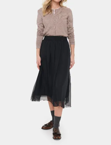 Fusta Saint Tropez, negru Negru