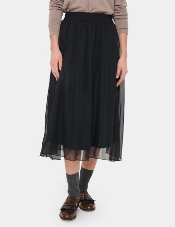Fusta Saint Tropez, negru