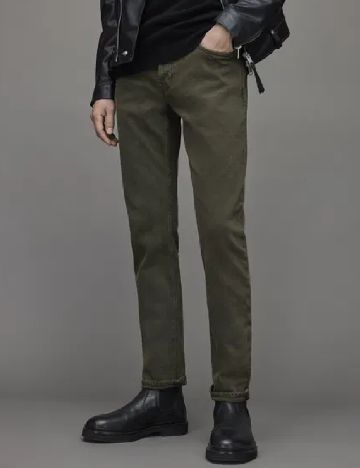 Blugi ALLSAINTS, kaki