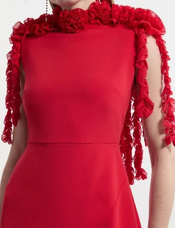 Rochie scurta Karen Millen, rosu Rosu