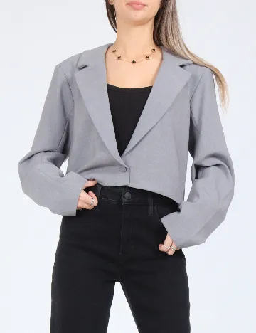 Sacou Abercrombie&Fitch, gri Gri