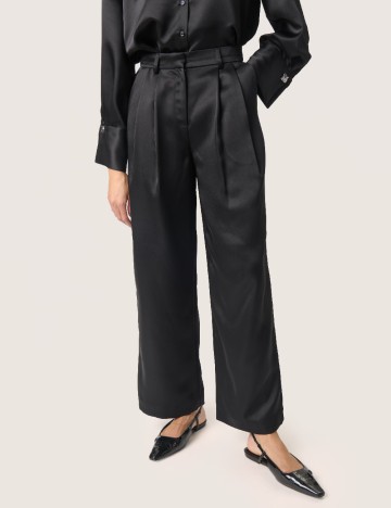Pantaloni Soaked In Luxury, negru