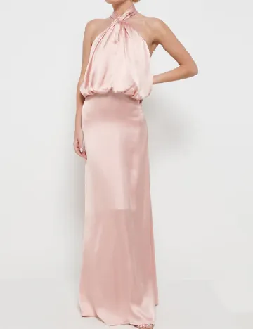 Rochie lunga Pretty Lavish, roz Roz