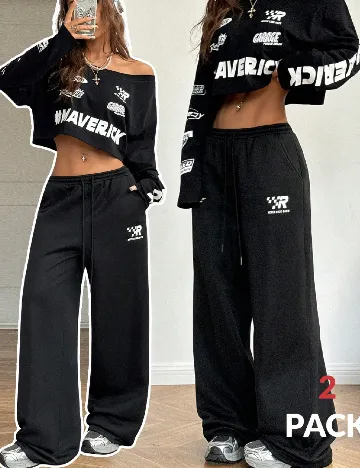 Compleu SHEIN, negru Negru