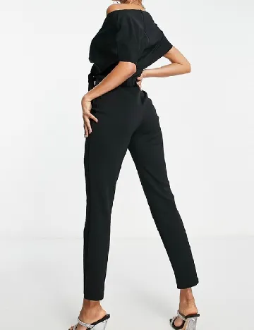 Salopeta ASOS, negru Negru