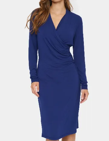 Rochie medie Saint Tropez, bleumarin Albastru