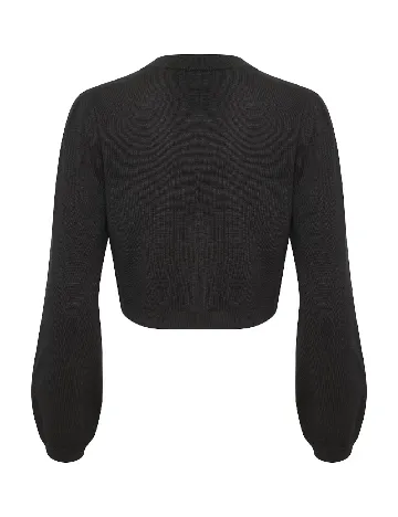 Bolero Saint Tropez, negru Negru