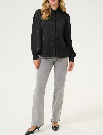 Camasa Cream, negru Negru