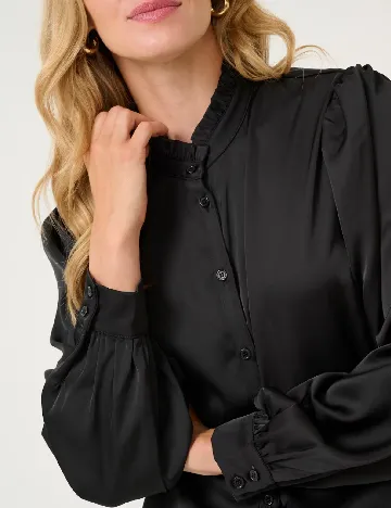 Camasa Cream, negru Negru
