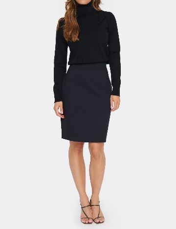 Fusta Saint Tropez, negru