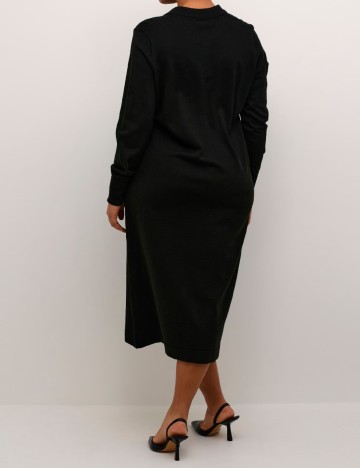 Rochie medie Kaffe Curve, negru