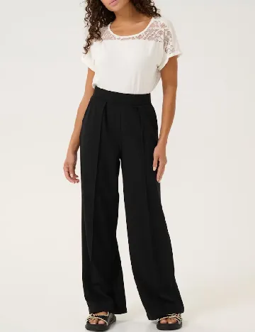 Pantaloni Cream, negru Negru