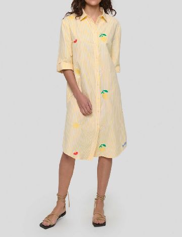 Rochie scurta Saint Tropez, galben