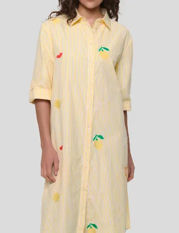 Rochie scurta Saint Tropez, galben Galben