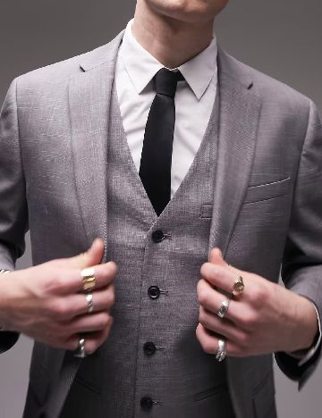 Sacou Topman, gri