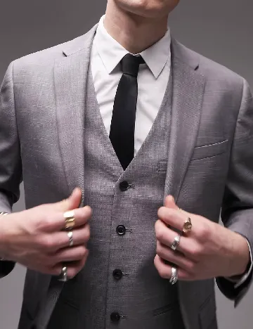 Sacou Topman, gri Gri
